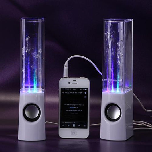 Dancing Water Speaker LED Light Fountain Speaker Family Party