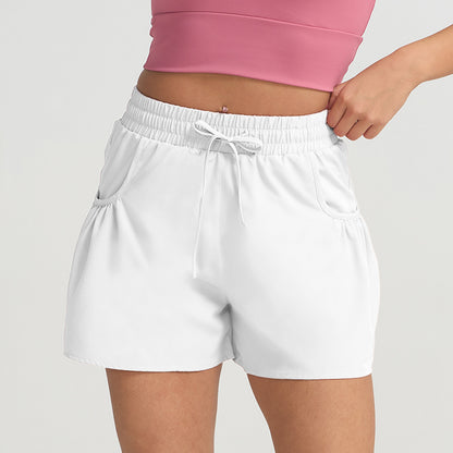 Summer Quick-drying Fitness Shorts Peach Butt Womens