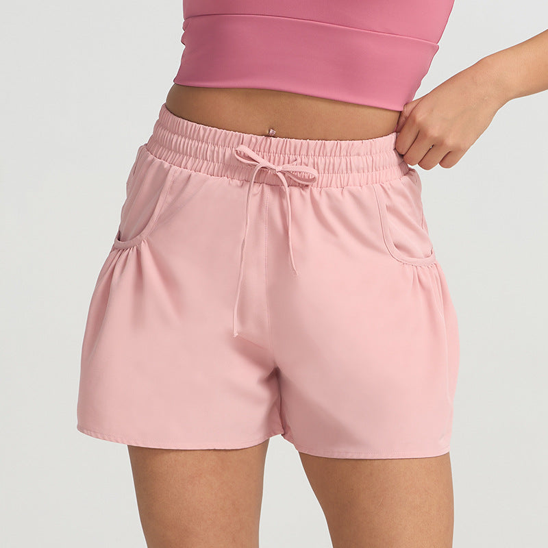 Summer Quick-drying Fitness Shorts Peach Butt Womens